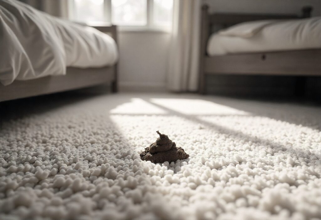 Clean Poop Out of Carpet